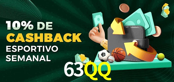 10% de bônus de cashback na 63QQ